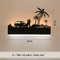 DecorBites™ Animal Wall Lamps: Upside Warm Down Cool Lighting for Living Room and Bedside
