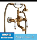DecorBites™ Antique Bass Wall Mounted Shower Mixer Set