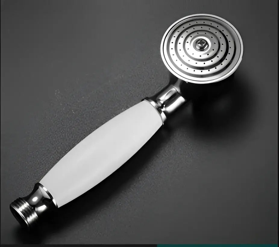 DecorBites™ Antique Bathroom Handheld Shower Head | High Pressure Rainfall Nozzle Save Water