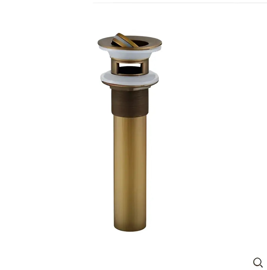 DecorBites™ Antique Brass Basin Sink Drain - 6 Styles