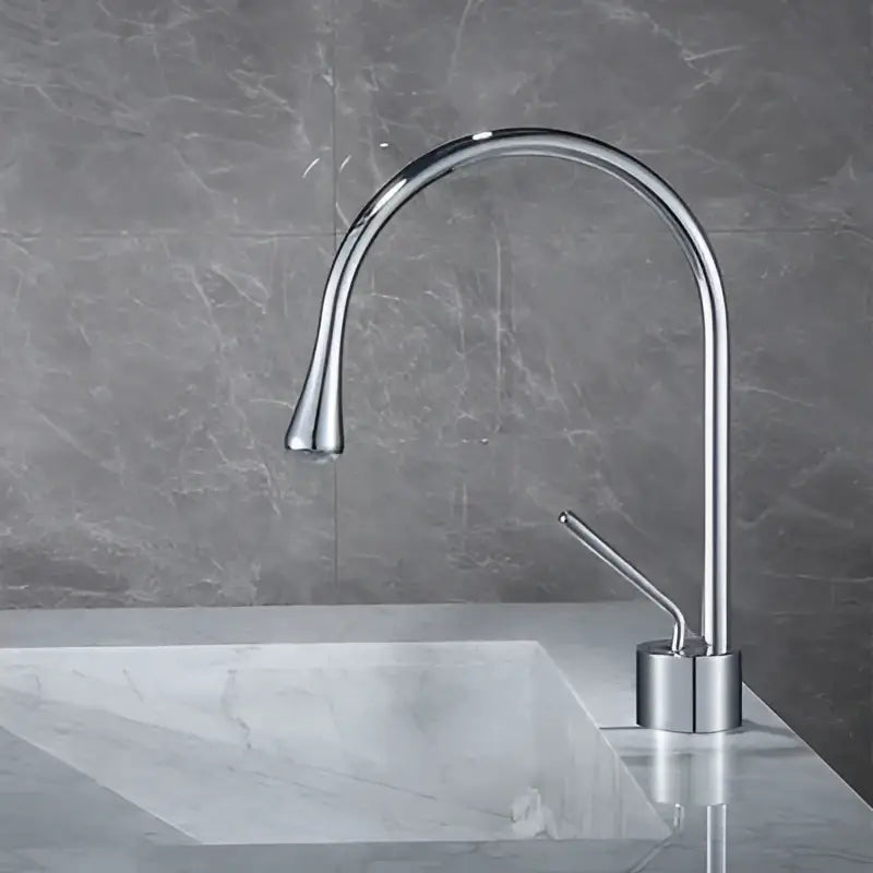 DecorBites™ Antique Brass Bathroom Basin Faucet Hot Cold Black Sink Mixer Kitchen Water Crane