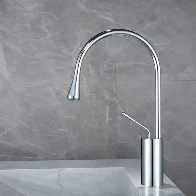 DecorBites™ Antique Brass Bathroom Basin Faucet Hot Cold Black Sink Mixer Kitchen Water Crane