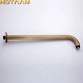 DecorBites™ Antique Brass Bathroom Tub Shower Arm 37cm Wall Mount YT-5130-A