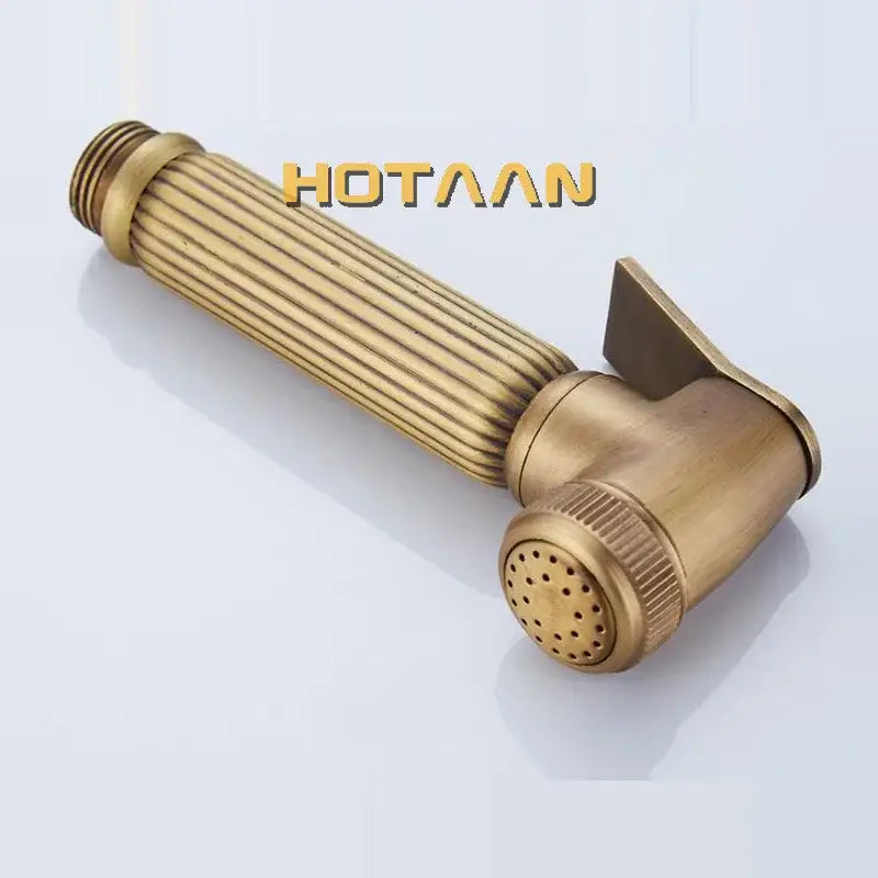 DecorBites™ Antique Brass Bidet Faucet Hygienic Muslim Shower Sprayer