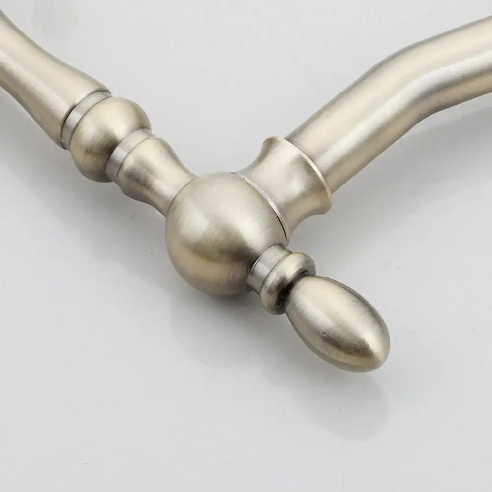 DecorBites™ Antique Brass Dual Handle Swivel Sink Faucet Rotated Mixer Tap