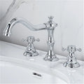 DecorBites™ Antique Brass Gold Bathroom Basin Faucet with Double Handles