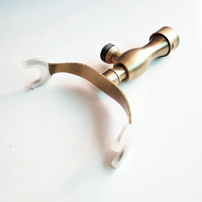 DecorBites™ Antique Brass Hand Shower Holder Bracket for Wall Mount Bathroom Accessories