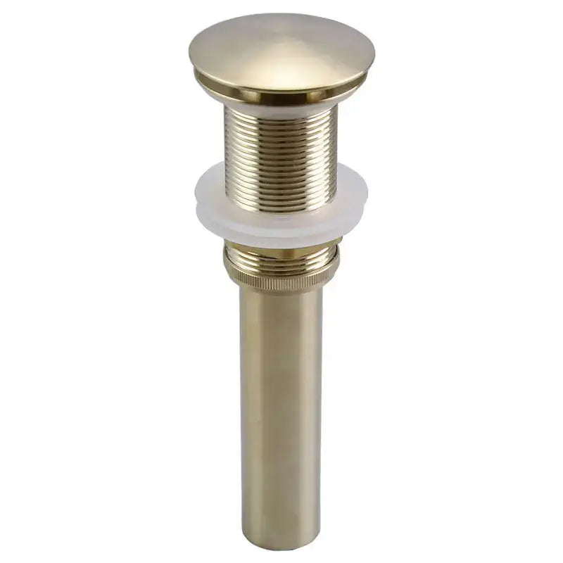 DecorBites™ Antique Brass Pop Up Drain Kit with P-Trap Pipe for Bathroom Sink.