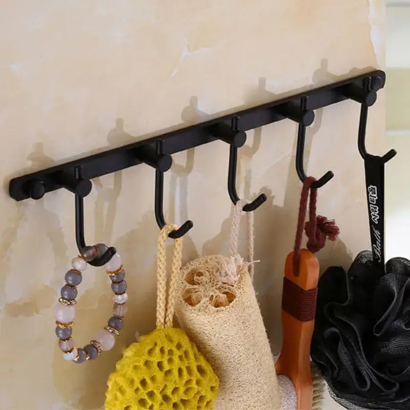 DecorBites™ Antique Brass Robe Hook, Bathroom Hardware for Stylish Organization