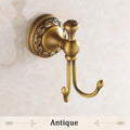 DecorBites™ Antique Brass Robe Hooks Retro Bathroom Accessories