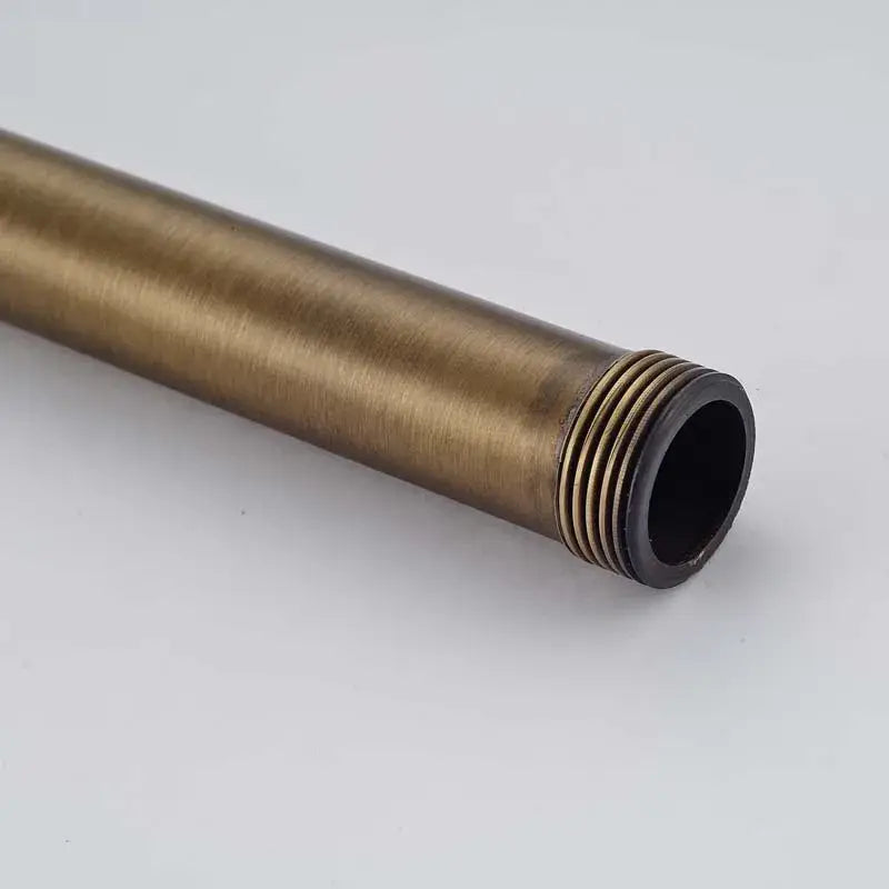 DecorBites™ Antique Brass Shower Faucet Pipe Extension Tube 30cm - Heighten Pipe Bar