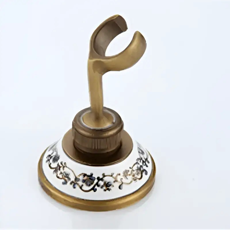 DecorBites™ Antique Brass Shower Set with 3-Way Diverter and Handshower