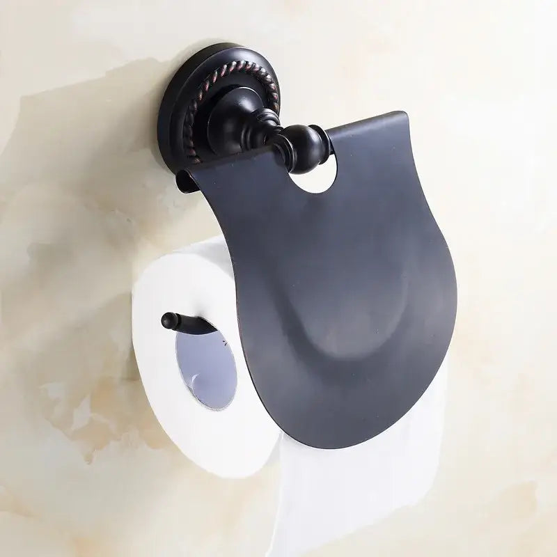 DecorBites™ Antique Brass Toilet Paper Holder Wall Mount Bathroom Accessories