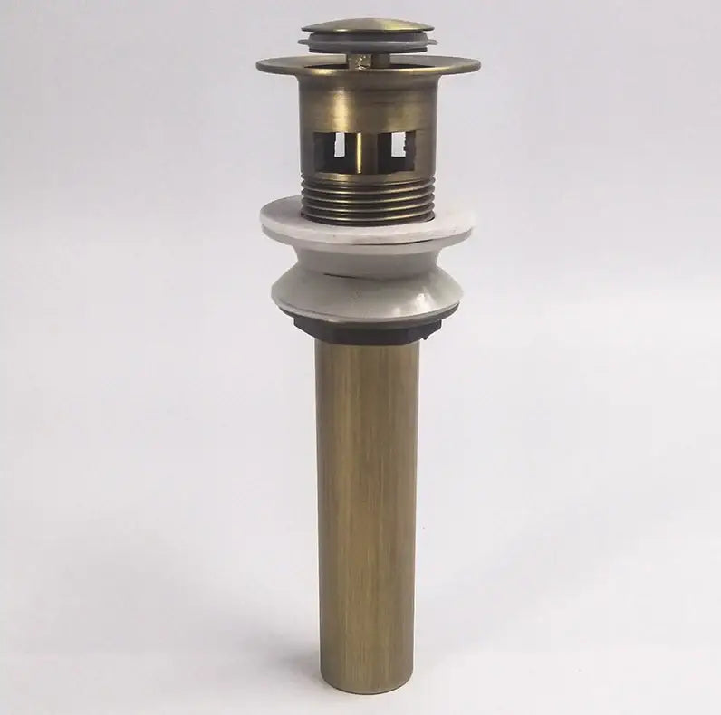 DecorBites™ Antique Brass Vessel Sink Drain - Bathroom Accessory