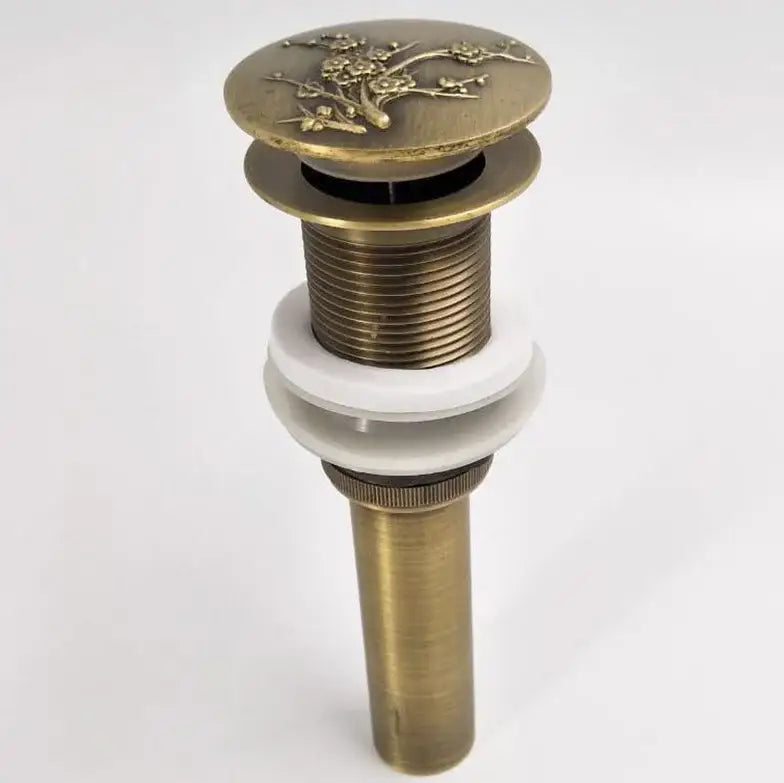 DecorBites™ Antique Brass Vessel Sink Drain - Bathroom Accessory