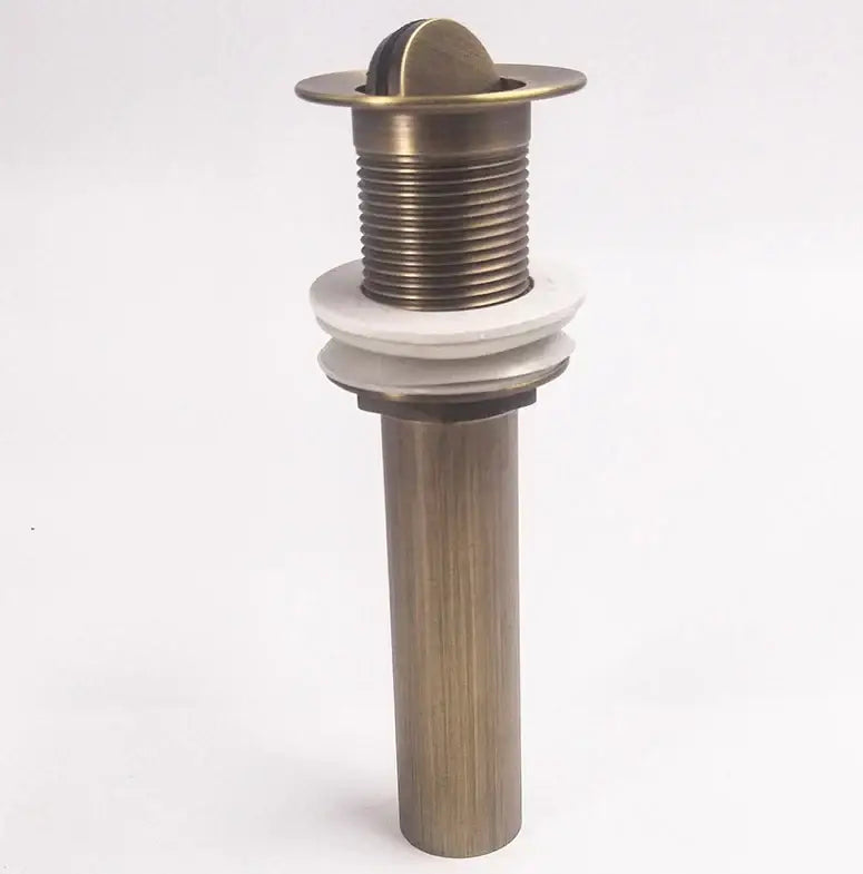 DecorBites™ Antique Brass Vessel Sink Drain - Bathroom Accessory