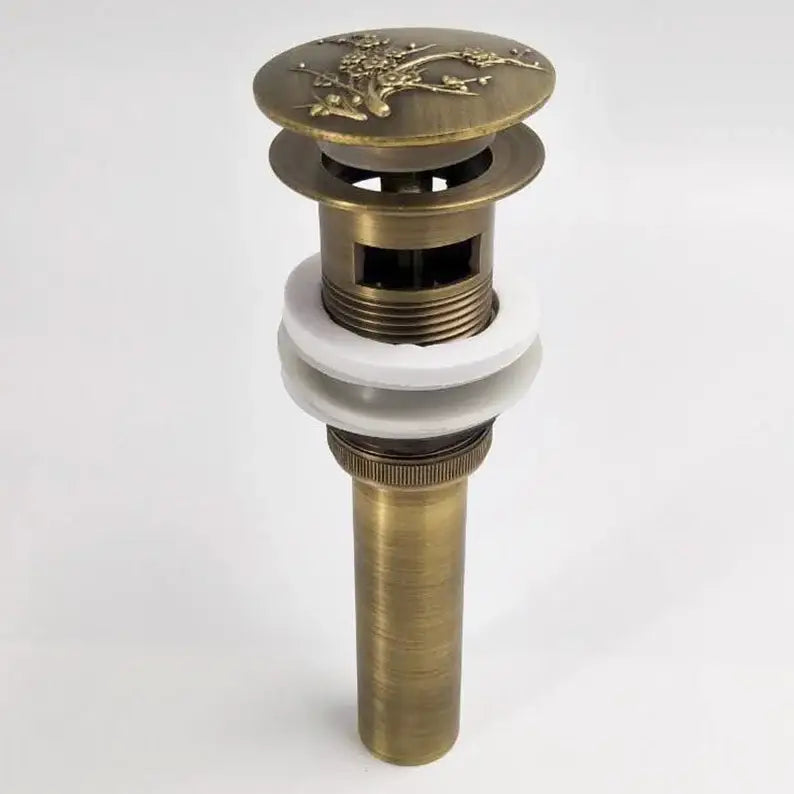 DecorBites™ Antique Brass Vessel Sink Drain - Bathroom Accessory