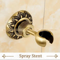 DecorBites™ Antique Brass Wall Mount Bidet Faucet for Hygienic Bathroom Shower Spray