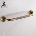 DecorBites™ Antique Brass Wall Mounted Grab Bar for Bathroom Safety, 52 cm - Home Assist Handle