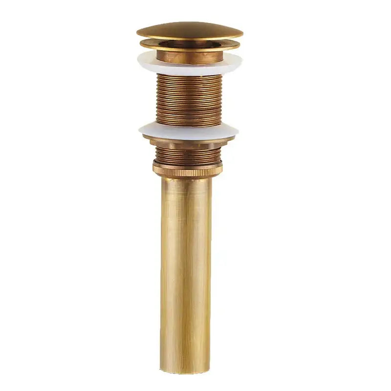 DecorBites™ Antique Bronze Bathroom Sink Faucet Deck Mounted Lavotory Faucet