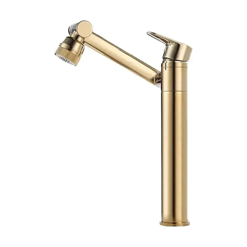 DecorBites™ Antique Bronze Bathroom Sink Faucet Hot Cold Water Mixer Deck Mounted