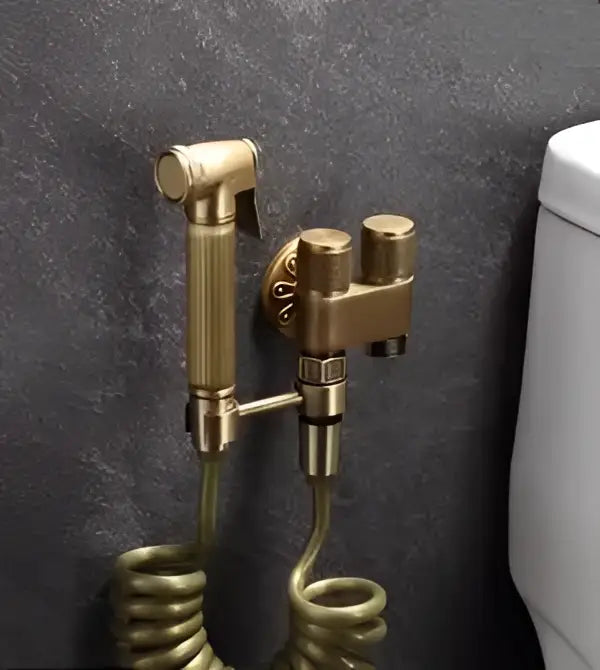 DecorBites™ Antique Bronze Bidet Sprayer Set with High Pressure Gun