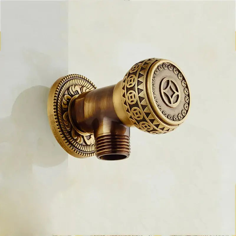 DecorBites™ Antique Bronze Douche Bidet Sprayer Set with Copper Valve - Jet Shower Head