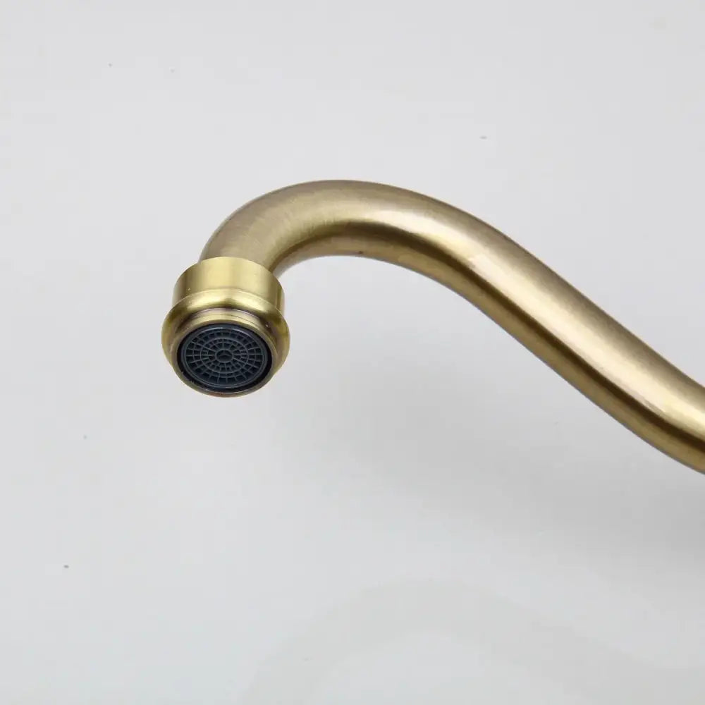 DecorBites™ Antique Bronze Kitchen Faucet Swivel Spout Basin Tap 360 Rotatable Mixer Taps