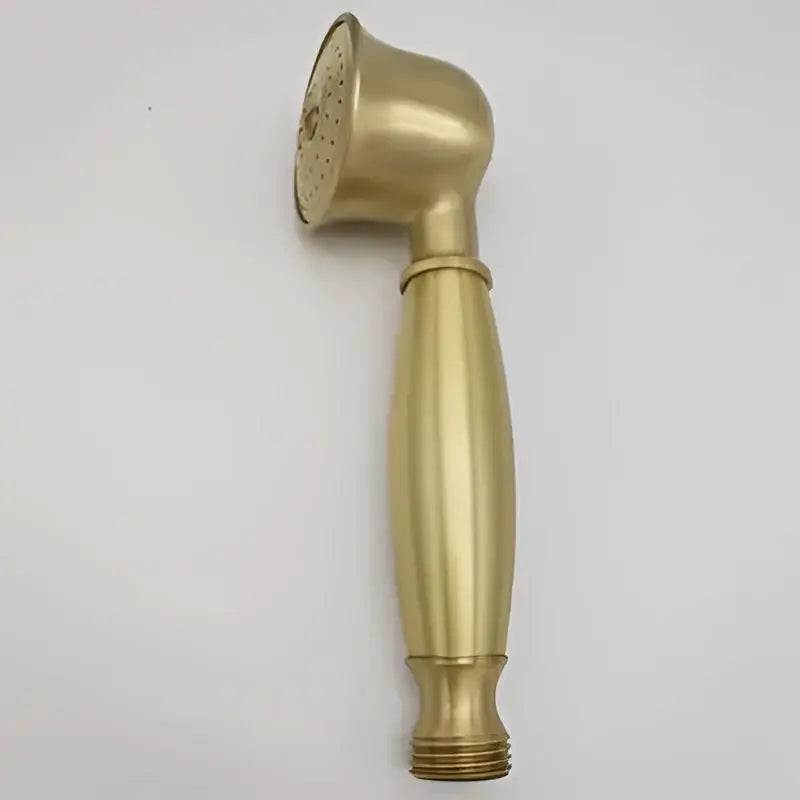 DecorBites™ Antique Handheld Shower Head with Holder, Plumbing Hose, and Toilet Bidet Sprayer