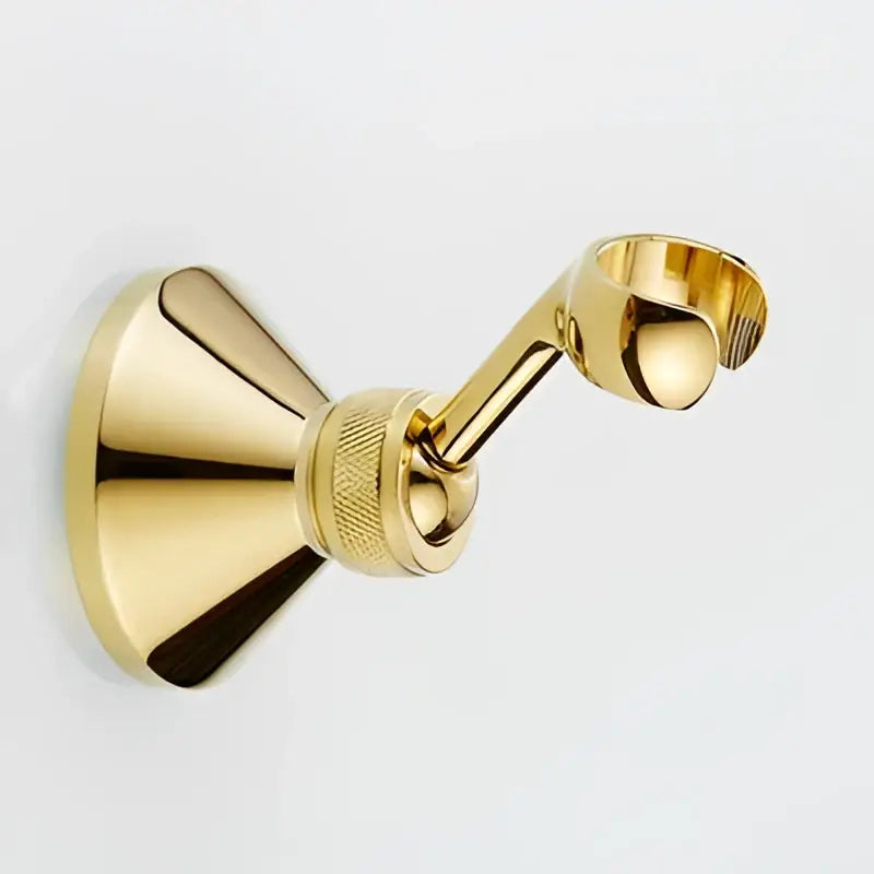 DecorBites™ Antique Handheld Shower Head with Holder, Plumbing Hose, and Toilet Bidet Sprayer
