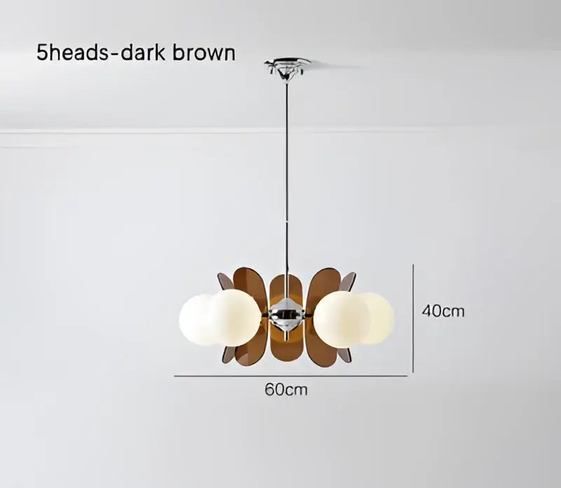DecorBites™ Antique Style Chandelier for Restaurant, Living Room, Bedroom - Warm & Minimalist