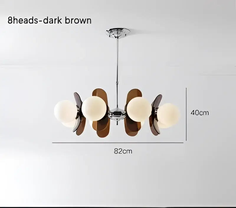 DecorBites™ Antique Style Chandelier for Restaurant, Living Room, Bedroom - Warm & Minimalist
