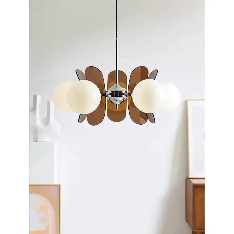 DecorBites™ Antique Style Chandelier for Restaurant, Living Room, Bedroom - Warm & Minimalist