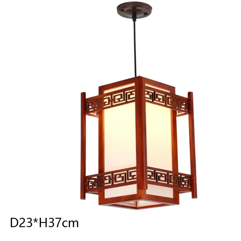 DecorBites™ Antique Wood Pendant Lights for Dining Room, LED Living Room Decor Lighting Fixtures