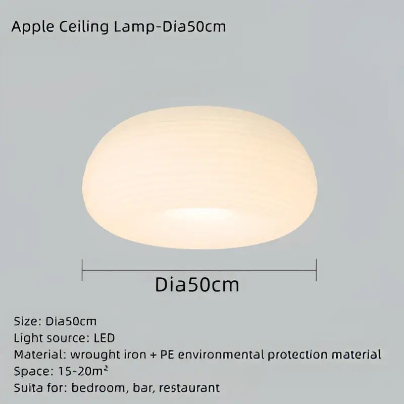 DecorBites™ Apple Shape LED Ceiling Chandelier for Bedroom, Kitchen & Dining Room