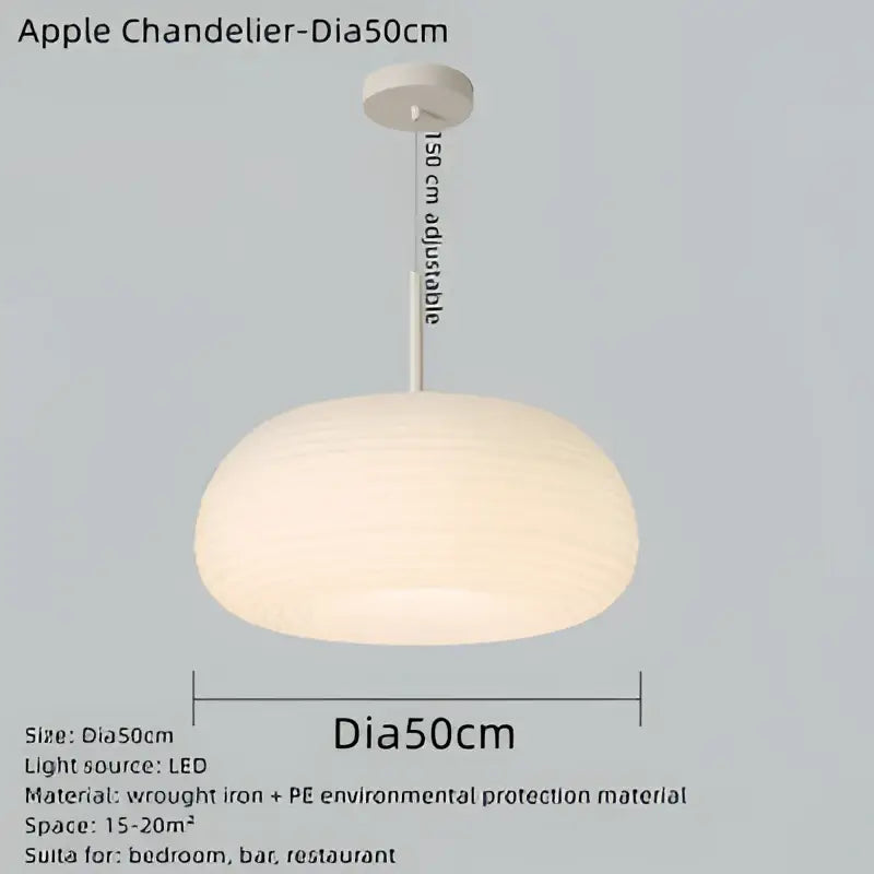 DecorBites™ Apple Shape LED Ceiling Chandelier for Bedroom, Kitchen & Dining Room