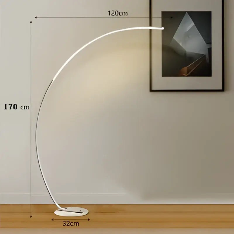 DecorBites™ Arc Floor Lamp: RGB Indoor Lighting for Dining & Living Room Decor