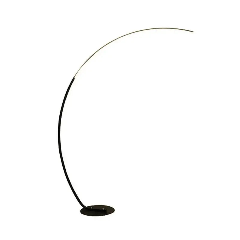 DecorBites™ Arc Shape LED Floor Lamp with Remote Control for Modern Living Room Decor