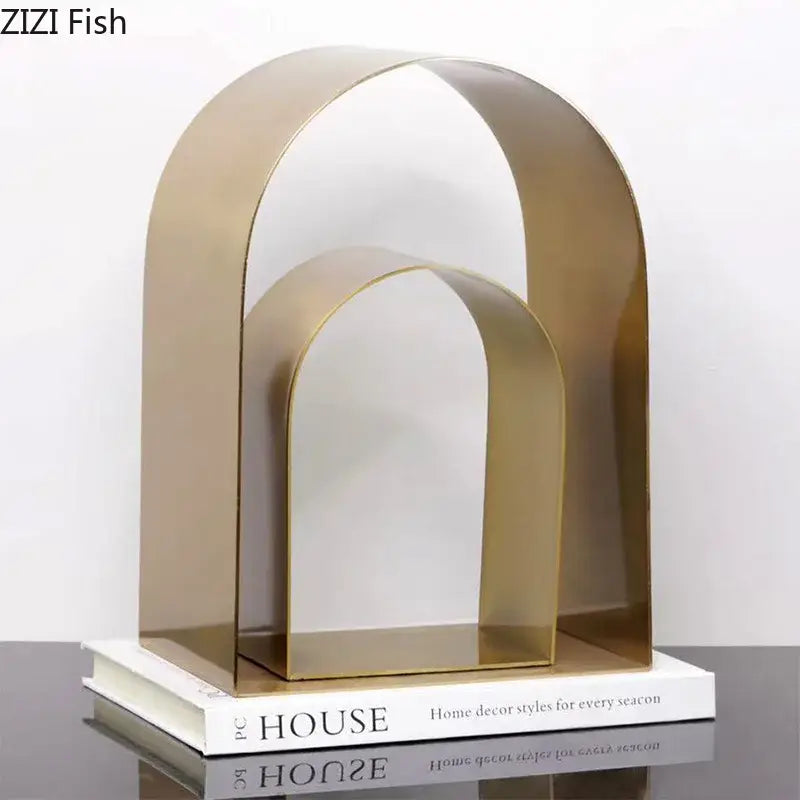 DecorBites™ Arches Geometry Desk Decoration - Modern Sculpture Craft for Room Aesthetics