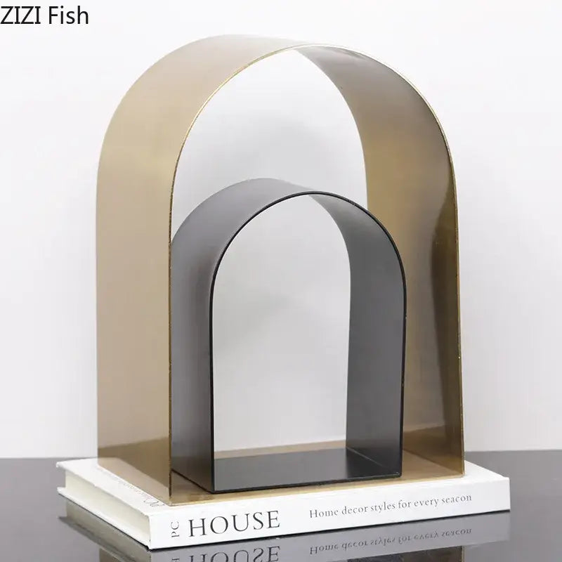 DecorBites™ Arches Geometry Desk Decoration - Modern Sculpture Craft for Room Aesthetics