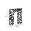DecorBites™ Archway Terrazzo Sculpture for Home Decor