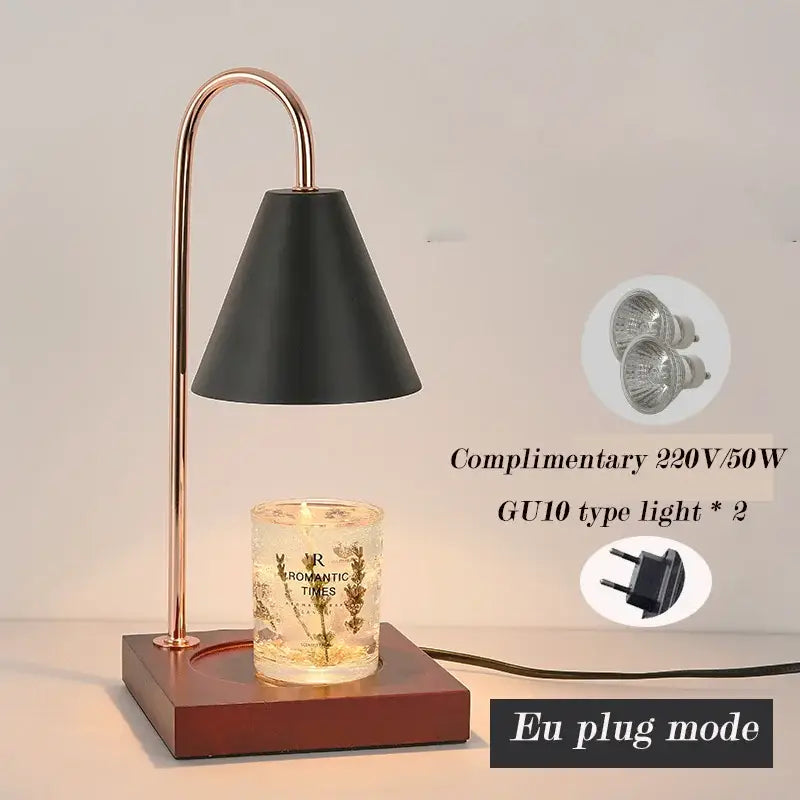 DecorBites™ Aromatherapy Melting Lamp with Timer - Modern Table Decoration and Candle Warmer