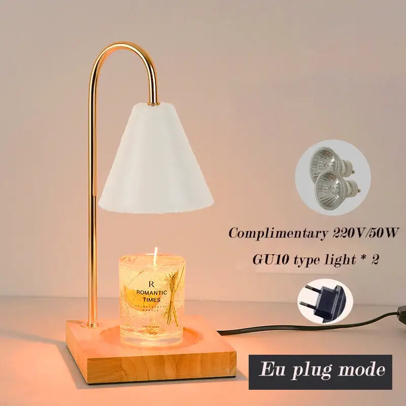 DecorBites™ Aromatherapy Melting Lamp with Timer - Modern Table Decoration and Candle Warmer