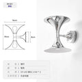 DecorBites™ Art Deco Chrome Horn Wall Lights for Bedroom Living Room Indoor Lighting