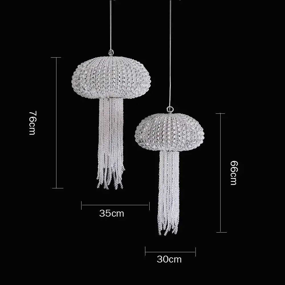 DecorBites™ Art Deco Dimmable Hanging Chandelier Lighting for Foyer and Dining Room
