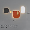مصباح جداري LED من DecorBites™ آرت ديكو 70/120 سم، شمعدان معدني لغرفة النوم وغرفة المعيشة والفنادق