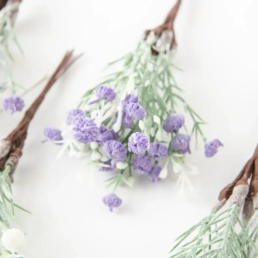 DecorBites™ Artificial Gypsophila Plants for Home Decor, Garden, Wedding - Set of 12