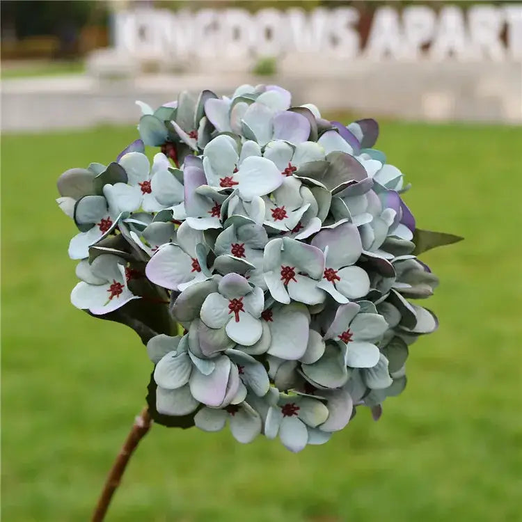 DecorBites™ Artificial Hydrangea Wedding Flowers Wall Home Decoration Indoor Bonsai Bouquet Background