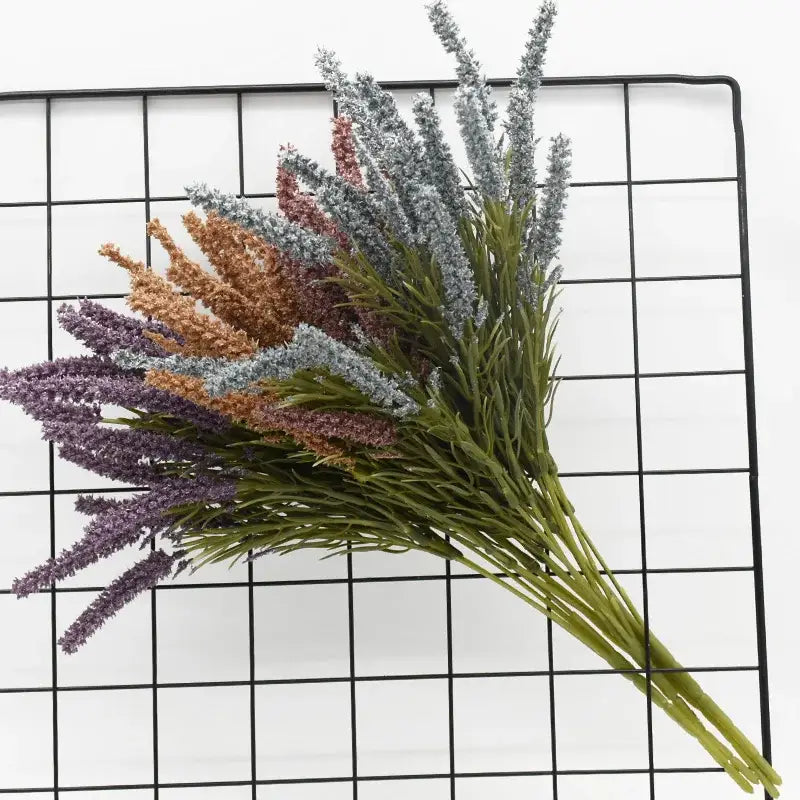 DecorBites™ Artificial Lavender Plants: Home Decor, Wedding DIY, Photo Props, Indoor Furnishings