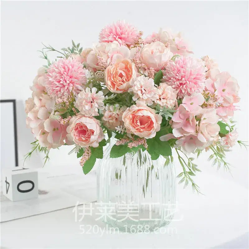 باقة زهور الفاوانيا الاصطناعية من DecorBites™ لديكور المنزل وحفلات الزفاف
